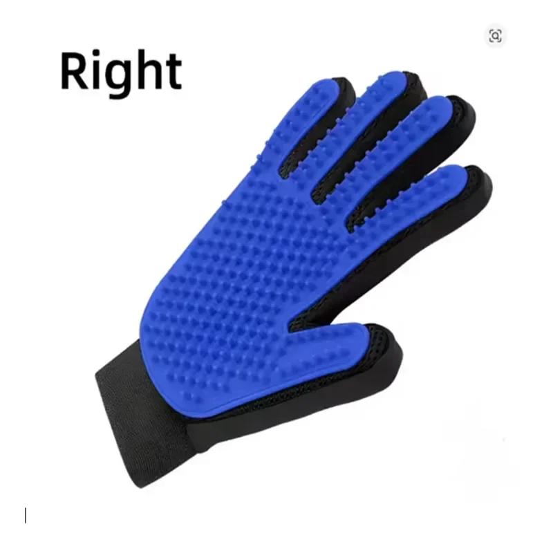

Pet Grooming Glove for Dogs Cats – Hair Remover Deshedding Massage Glove