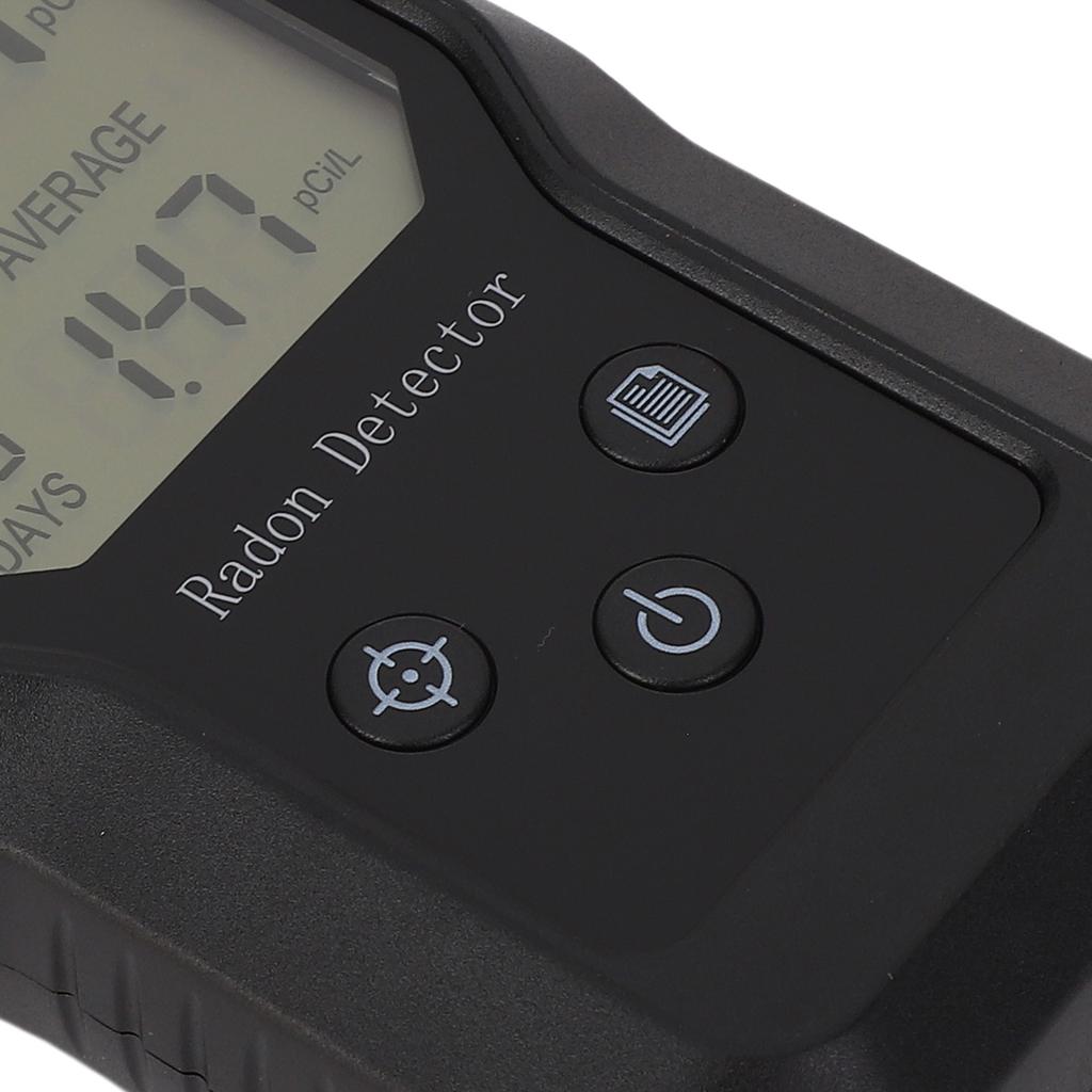 2026 Professional Digital Radon Detector Portable Radon Gas Tester for Home Long and Short Term Results Display Battery Powered Radiation Detector