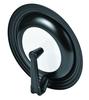 Pearl Metal Pot LidPan Cover, Self-Standing, for 24-28cm Pans, with Window, Silicone Coated, Smart Choice HB-6191