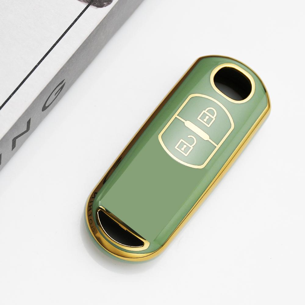 Tpu Car Key Case Cover 2 Buttons For Mazda 2 3 6 Atenza Axela Demio Cx-5 Cx5 Cx-3 Cx7 Cx-9 Cx30 Sell Fob Holder Keyless