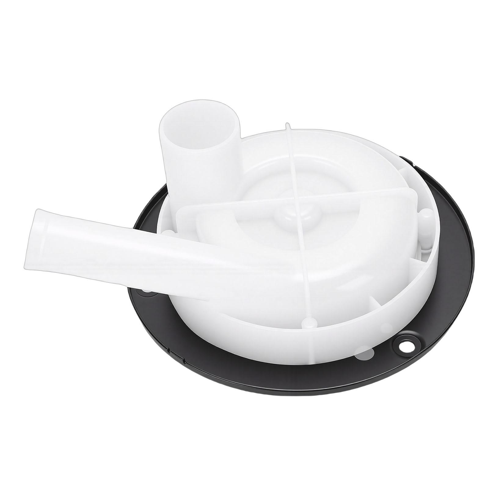 

21001906 Washer Drain Pump Fit for Maytag Washing Machine ABS Washer Drain Pump with Pulley Replacement