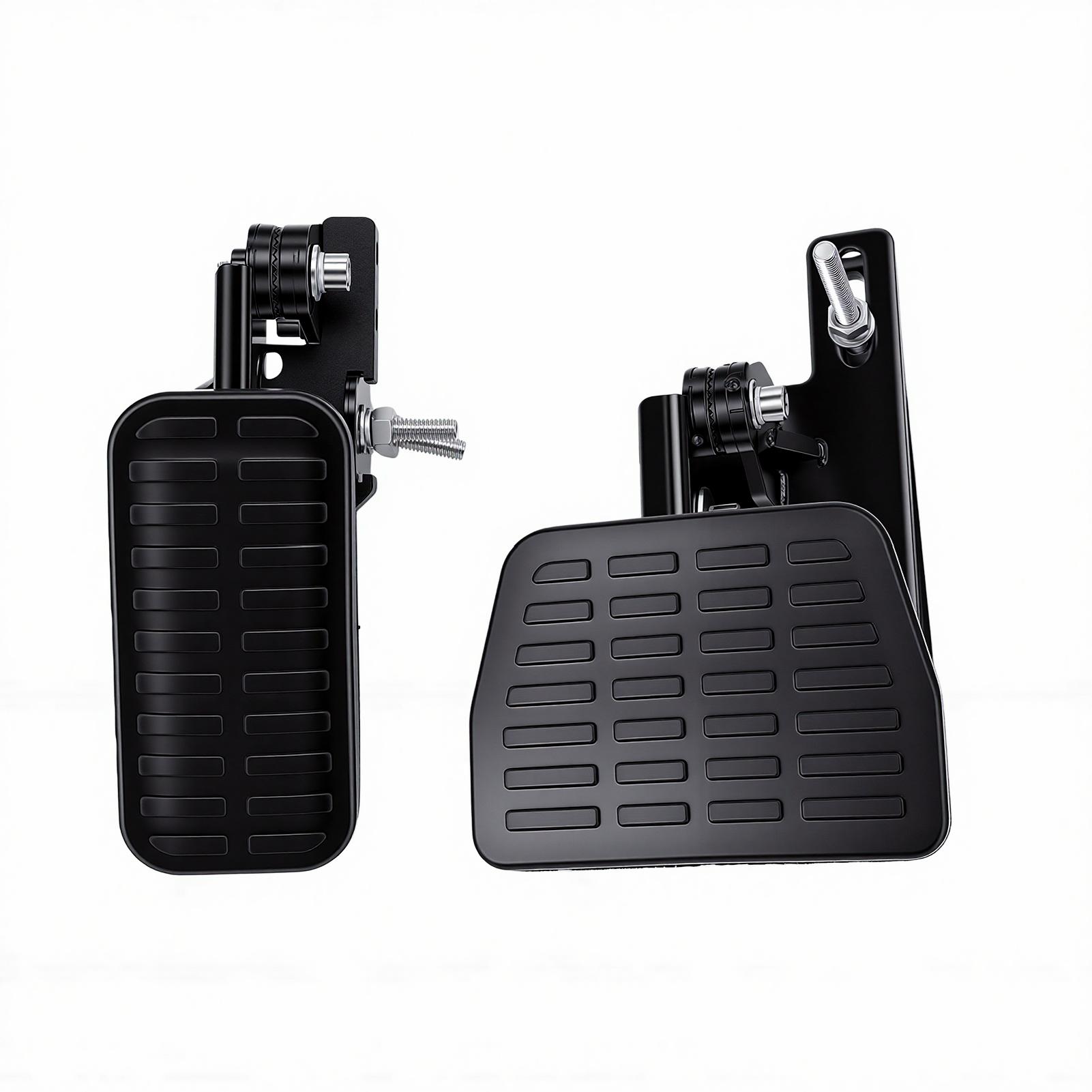 Gas and Brake Pedal Extender Anti Slip Accelerator and Brake Pedal Extender Adjustable Length Angle