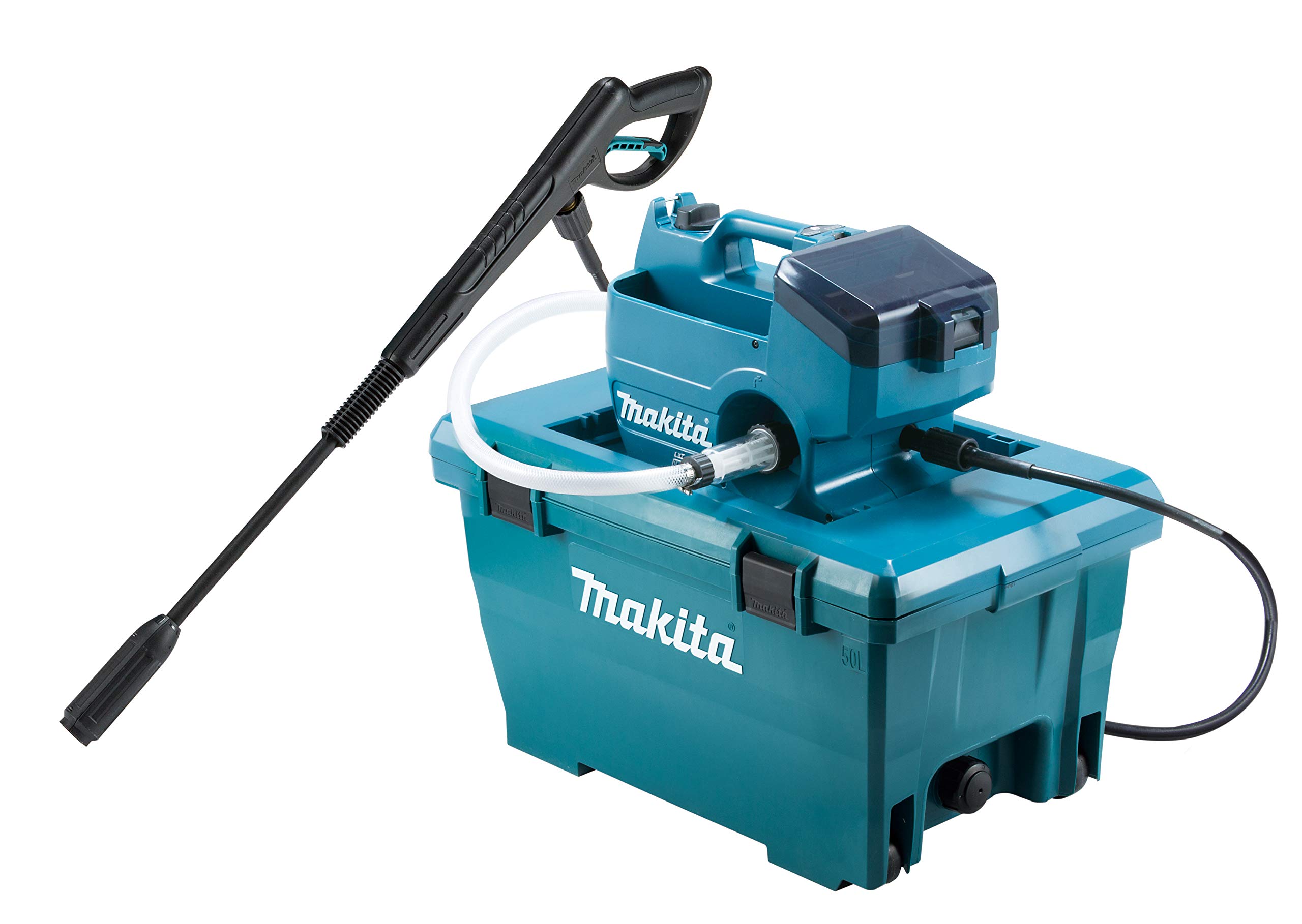 

Зарядное устройство для аккумуляторной мойки высокого давления Makita Cordless MHW080DZK продается отдельно