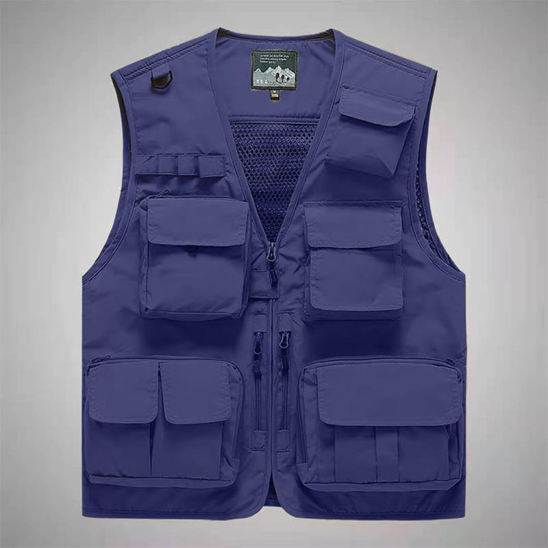 Men's 2019 Multi-Pocket Breathable Outdoor Workwear Vest