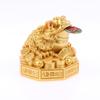 Three Legged Money Frog Feng Shui Toad Statue Wealth Lucky Ornament for Home Office Fortune Decor