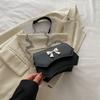 Women'S Gentle Texture Bow Chain One Shoulder Messenger Bag Women'S Spring Small Square Bag Foreign Style Women