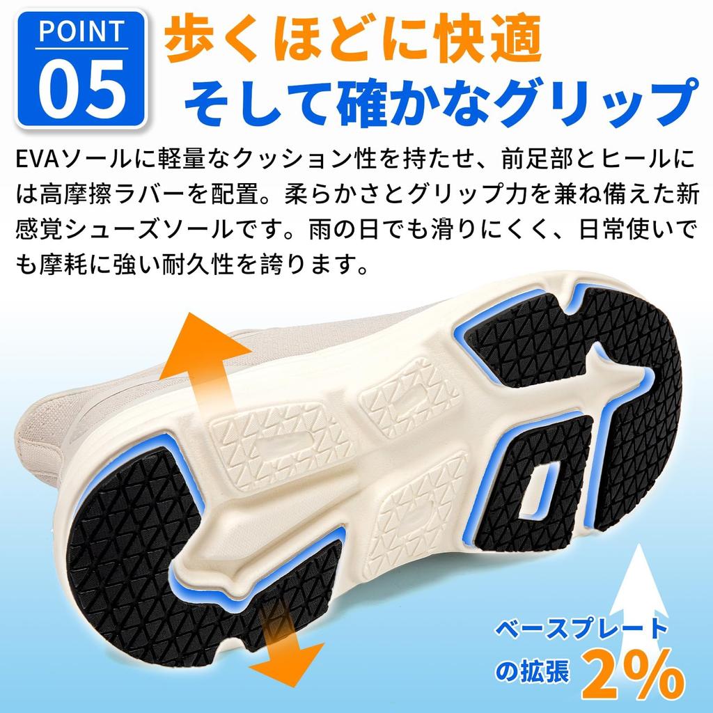 MERPHINE Running Sneakers for Men and Perfect for and Standing and Cushioned for Comfort and Hands-Free Women, Walking, Jogging, Gyms, Commuting,