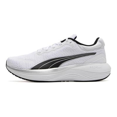 Scend Pro Series Scarpe da Corsa Casual Leggere Ammortizzanti Antiscivolo Traspiranti a Taglio Basso Sneaker Unisex Bianco Nero 378776-18