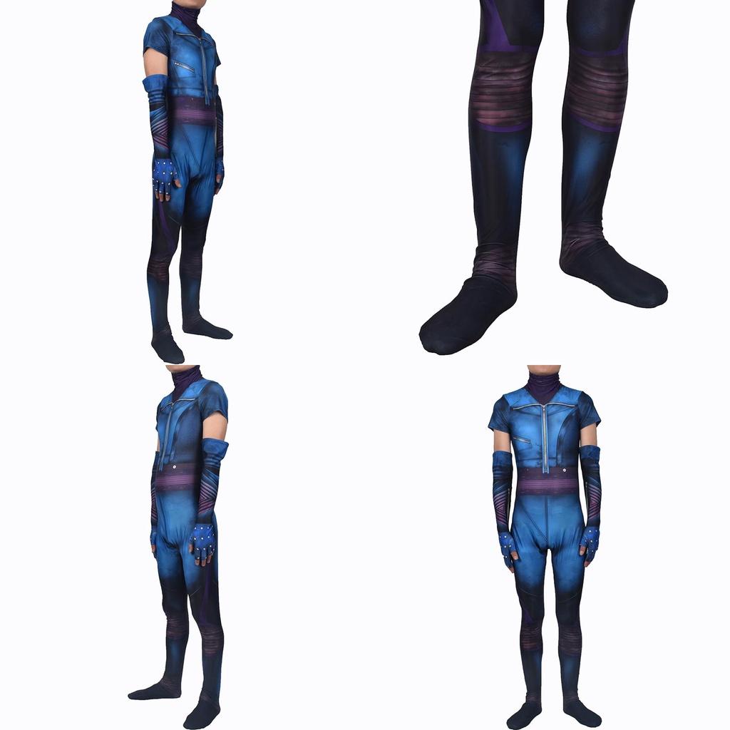 Exquisites Descendants 3 Evie Cosplay-Kostüm Jumpsuit für Erwachsene und Kinder Perfekt für Halloween