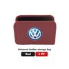 Car Leather Bag Portable Auto Storage Organizer Trash Bin For Volkswagen VW Polo Jetta Sagitar Magotan Passat B5 B6 B7 CC Tiguan zg7