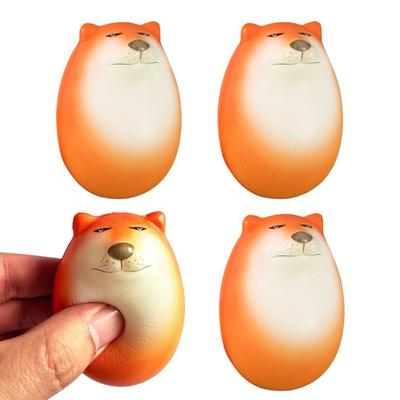 Shibako Dog Egg Relief Stress Toy Cute Dog Shape Slow Rising Fidget Sensory