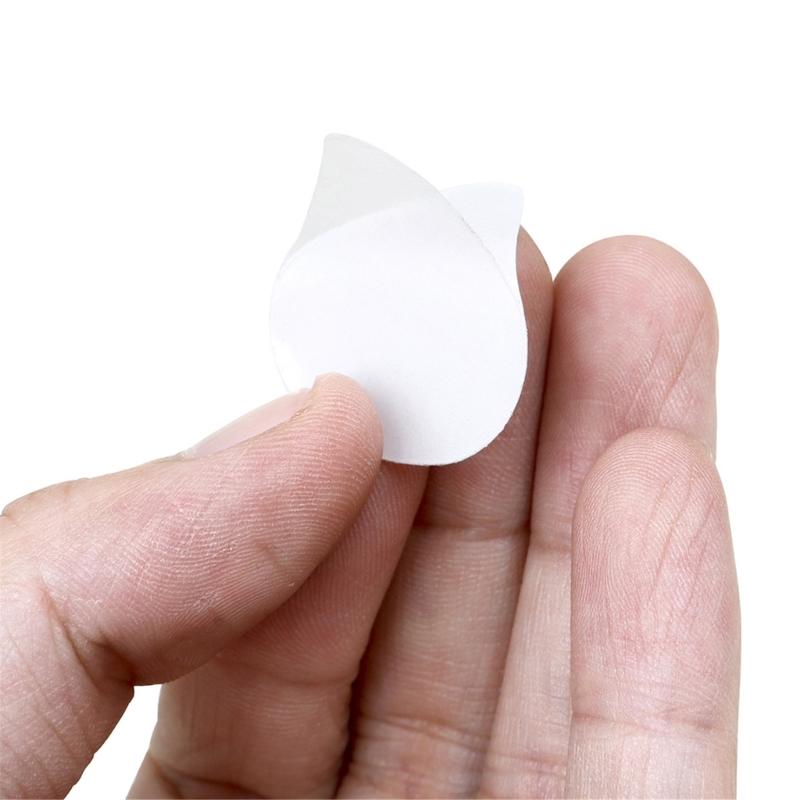 20 szt. Silikonowe Podkładki Ochronne na Kciuk 0,3/0,5 mm Naklejki Ochronne na Palce Fletu Flet Antypoślizgowa Naklejka na Instrument Dęty