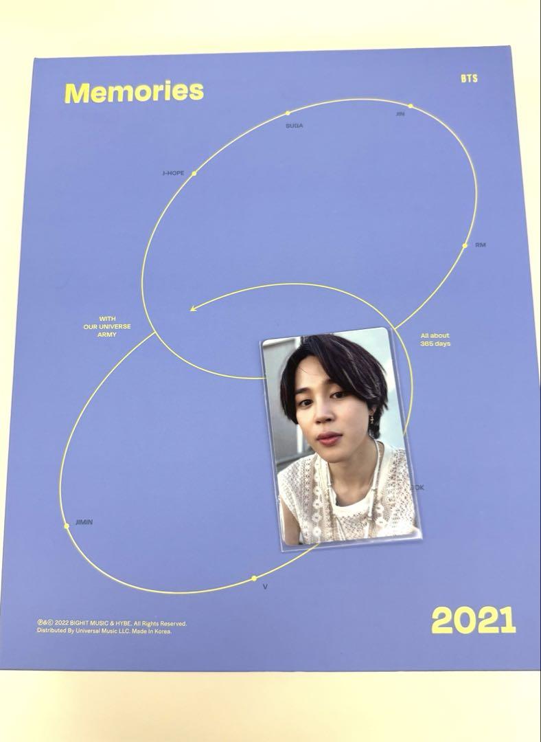 

[USED] BTS Memories of 2021 Photobook DVD JIMIN