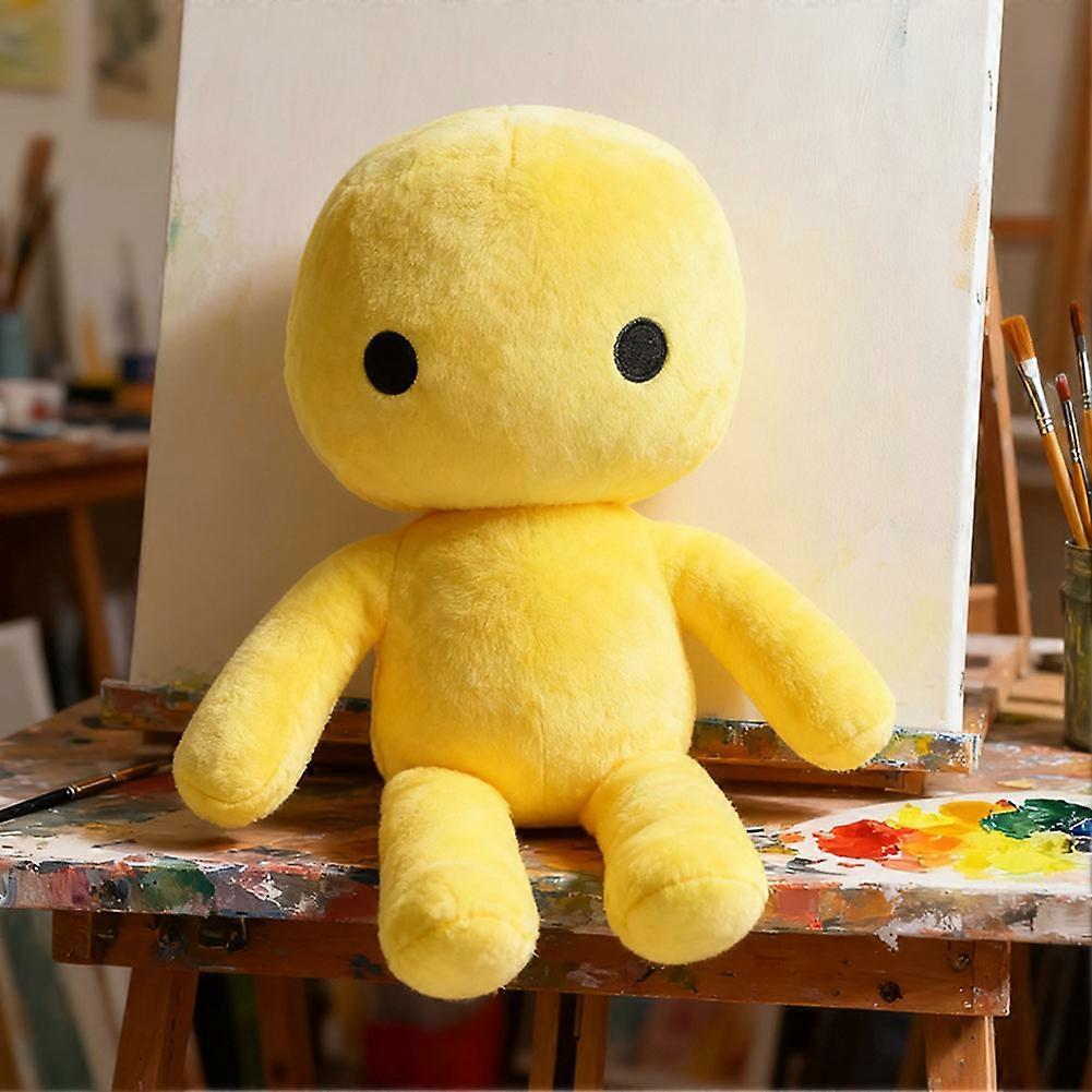 Wobbly Life Plush, Game Character Yellow Man and Green Octopus Monster Stuffed Animal Doll, Collectible Plush Toy for Kids & Game Fans