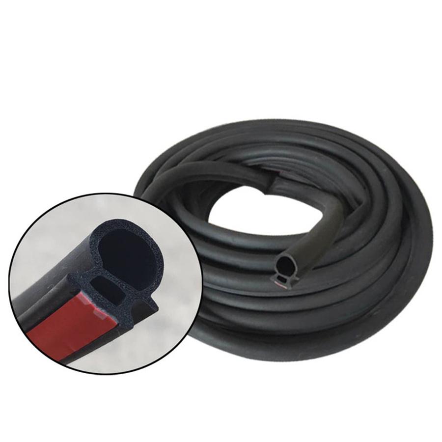 

5M 16.4 FT Truck Vans Door Rubber Seal Weather Strip Triangle Rubber Universal