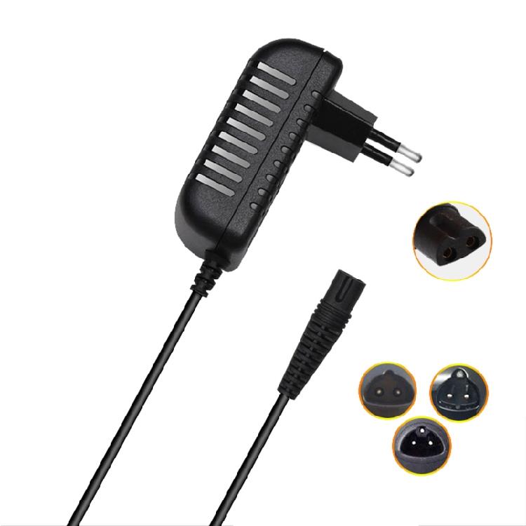 Charger Power Cord Adaptor for Brauns Shaver 5613 5663 5684 5708 EU Plug
