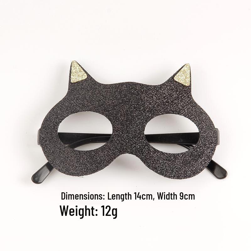 2025 Halloween Glasses Frames for Kids: Ghost Festival Party Prank Decorations & Photo Props