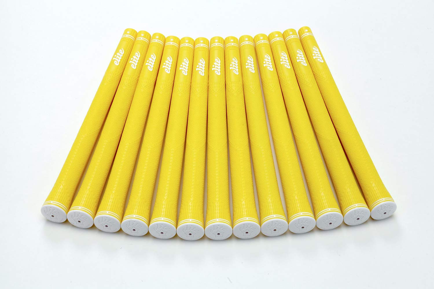 

elitegrips Гольф Грипсы CX50 Кислотные Без Бэклайна Набор из 13 штук, Желтые,