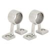 2Pcs Marine Boat Hand Rail Fitting Center Support Bracket Stanchion Stainless Steel for 1in Tubing
