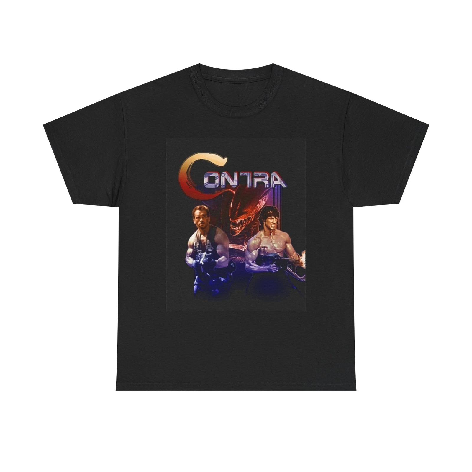 Men s and Women s T-shirts Contra Video Game XXXL