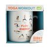 Riesige Kaffeetasse (Yoga-Posen)