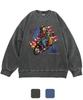 REBRENNER Dtg Vintage Bike Pigment Over Sweatshirt