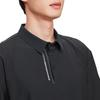 Skechers Solid Color Moisture Wicking Loose Fit Polo Shirt Men Tops Carbon-Black P224M049-0018