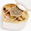Music Jewellery Box Heart Shape Dancing Ballerina Gift For Girls Valentine's Day Hand Crank Music Box Mechanism Gift