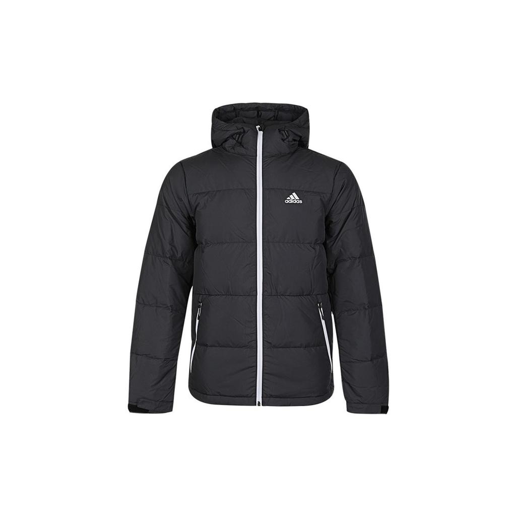 adidas Down Jackets Men's Black Hooded Thickened Other GF0063