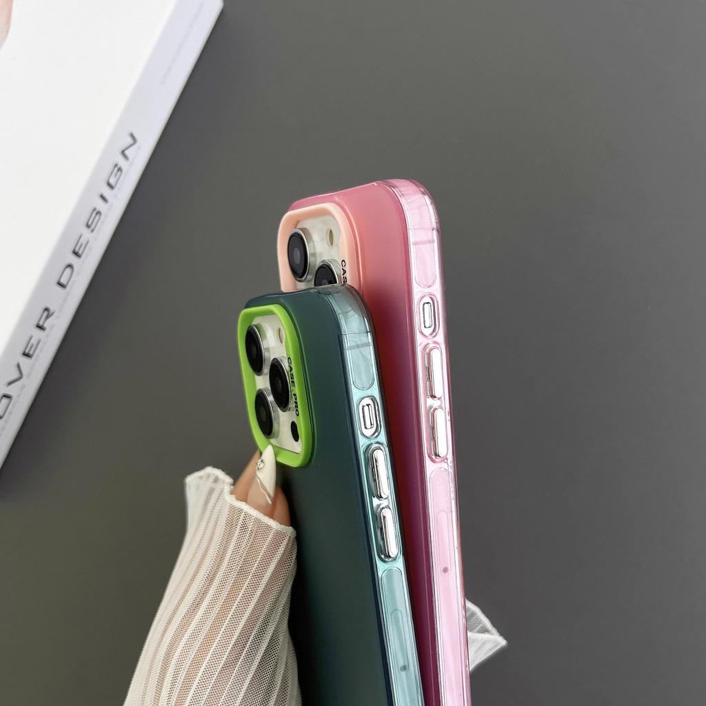 Frosted Imd Colored Silver Case Is Suitable for Apple 15promax Mobile Phone Case iPhone161214/11/X All-inclusive.