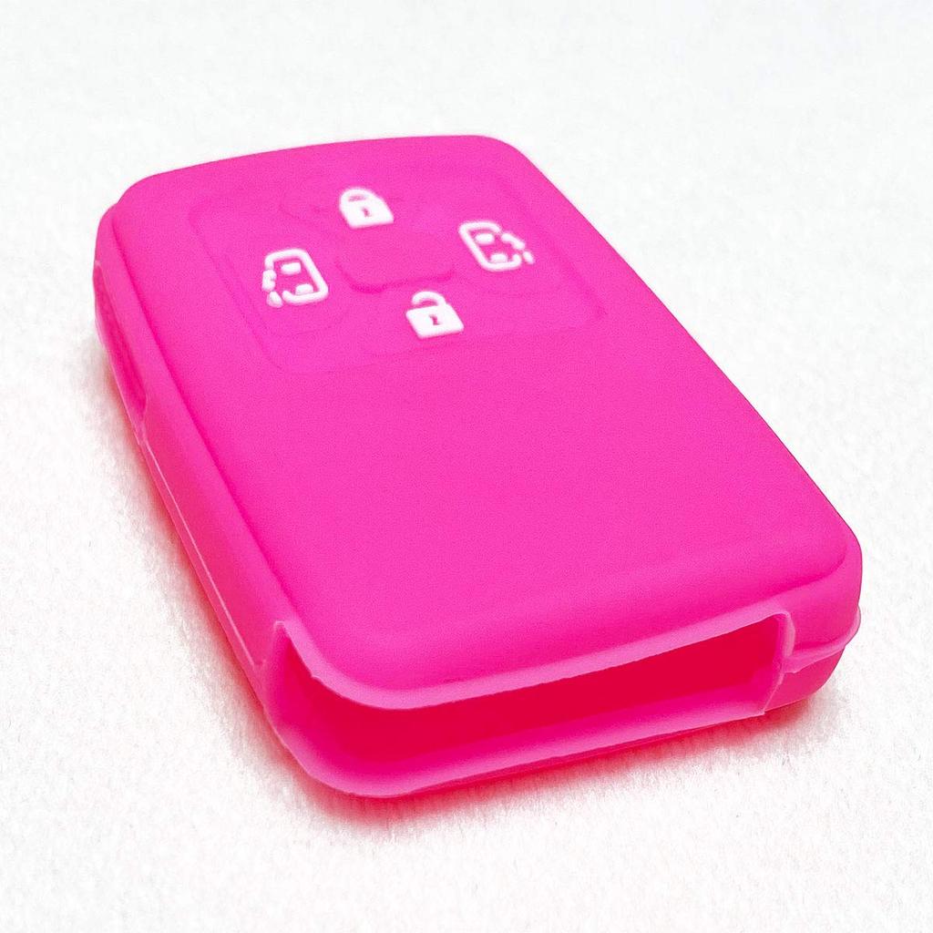 [IKT] Silicone Cover for Toyota Cars Smart Key 4 Buttons Pink/Alphard/Vellfire/Estima/Noah 60/70 Series/Voxy 60/70