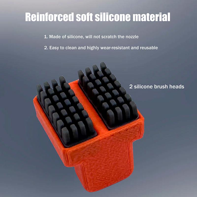 Szilikon kefe Anycubic Kobra S1-hez Továbbfejlesztett Hotend Fúvóka S1C Fúvóka Törlő Tisztító Eszköz S1 Combo Tisztító Tartozékokhoz