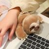 20Cm Kawaii Small Animals Cartoon Plush Toy Lying Monkey Red Panda Bear Sloth Capybara Doll Hand Size Plushie Appeasing Gift