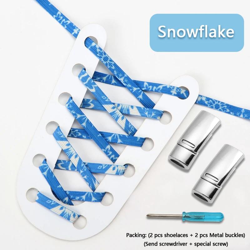 Colorful Elastic Laces Sneakers Magnetic Lock Shoe laces without ties Kids Adult Tennis No Tie Shoelaces for Shoes Accessories