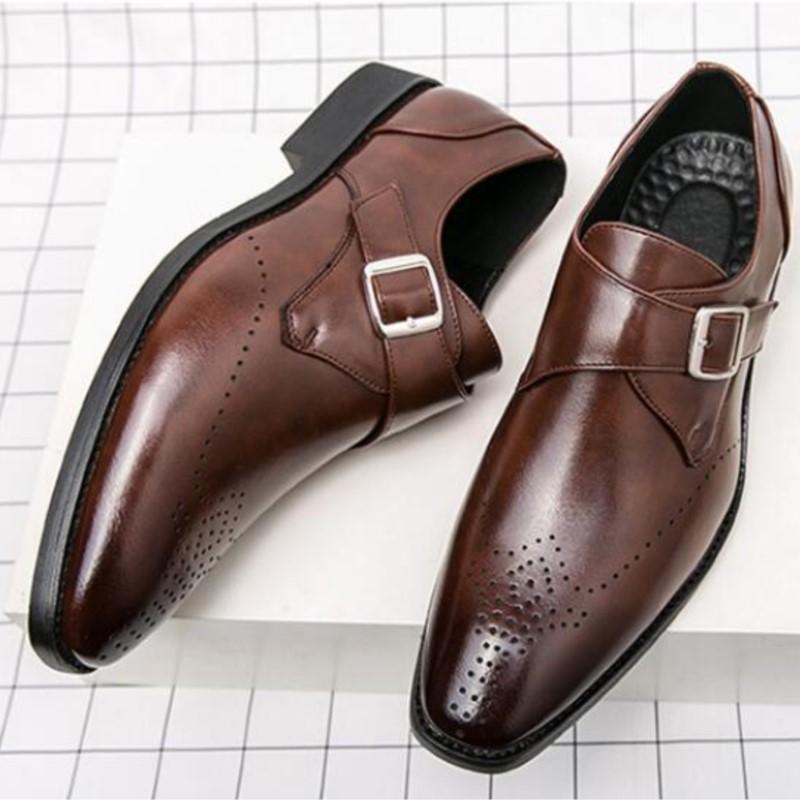 Dress Shoes Men Wedding Party Shoes High Quality Casual Loafer Male Designer Flat Shoes Zapatos Hombre Plus Size 48 M493
