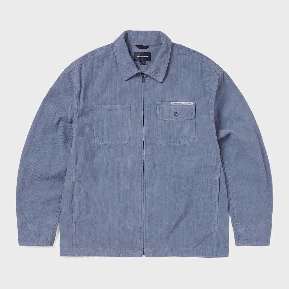 Эта Никогда Не Была Та, Что Пошла Вельветовая Куртка на Молнии Светло-Синий S