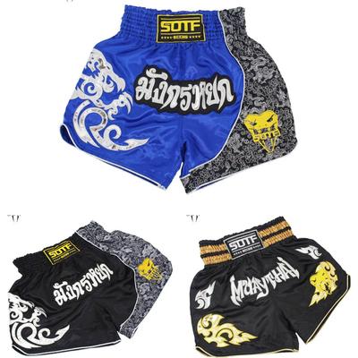 SOTF Viper Boxing Pants Kickboxing MMA Shorts Jujitsu Fight Grappling Short Tiger Muay Thai Boxing Shorts Sanda Cheap Boxing Mma