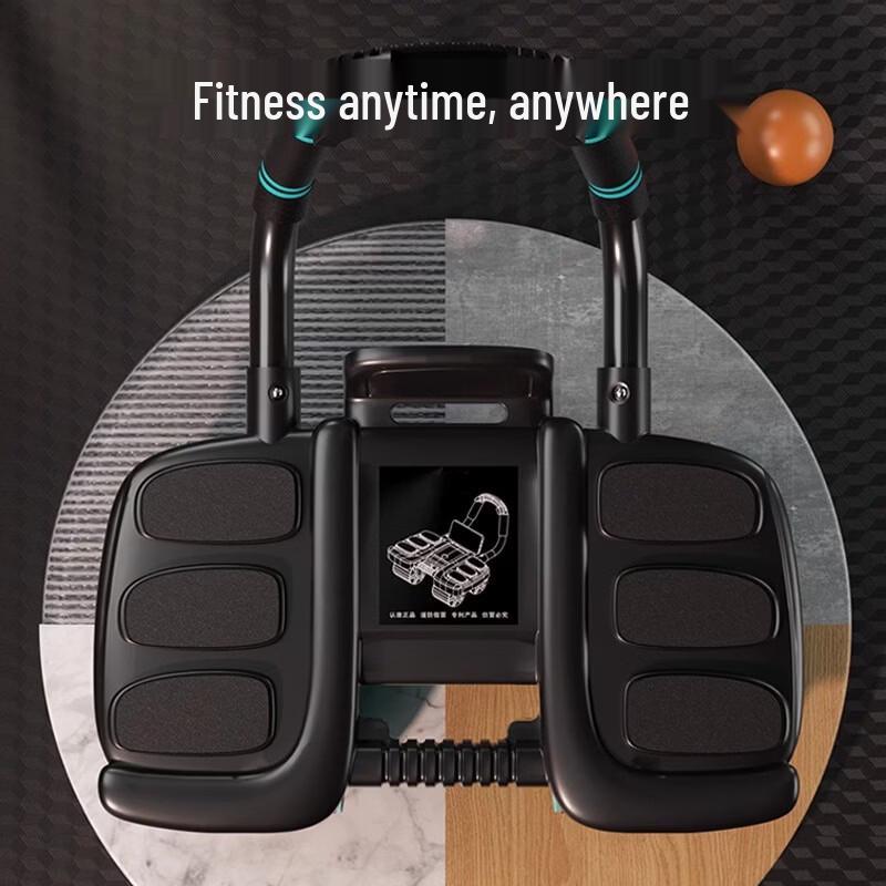 Automatic Rebound Four-Wheel Abdominal Roller