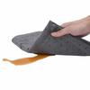 Oil Absorbent Pads 100 Pcs Gray 40x50 cm