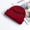 Men's Trendy Autumn and Winter Warm Melon Cap Student's Fashion Cuffed Hipster Beanie Women's Solid Knitte… More