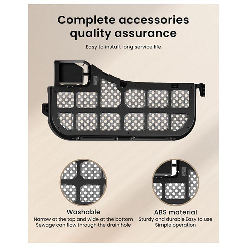 ABUL-For Roborock S8 Pro Ultra Cleaning Tank Filter Replacement Spare Parts Robotic Vacuum Accessories
