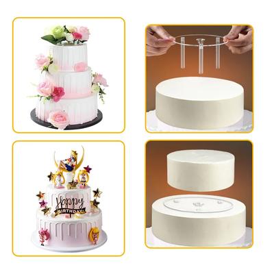 Multi-Layer Cake Support Frame Practical Stands Mold Round Dessert Support Spacer Bracket Kitchen DIY Festival Cake Decor Tool