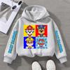 Paw Patrols Sweatshirt Chase Skye Anime Cartoon Print Cotton Fashion Casual Sports Thin Tops Spring Autumn Kids Clothes Gifts