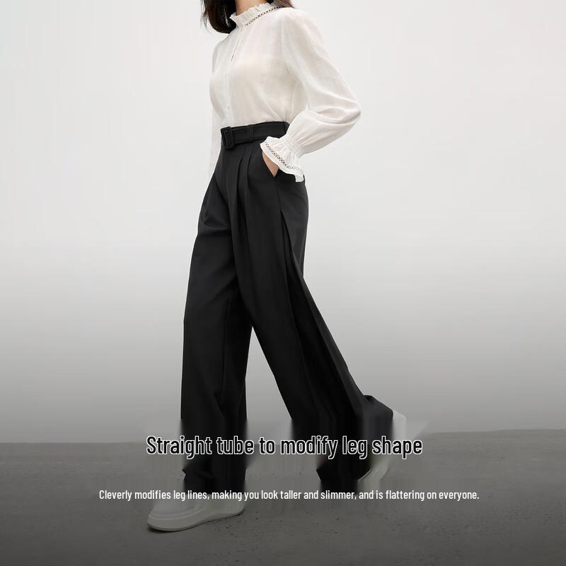 Autumn Water Yiren Women's Straight Casual Pants