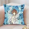 Tsubasa RReservoir Chronicle Manga Pillow Case Fashion Square Pillowcase Bedroom Sofa Room Ins Decoration Leisure