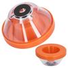 Drill Dust Collector Electric Shockproof Antislip Convenient Durable Drill Dust CatcherOrange