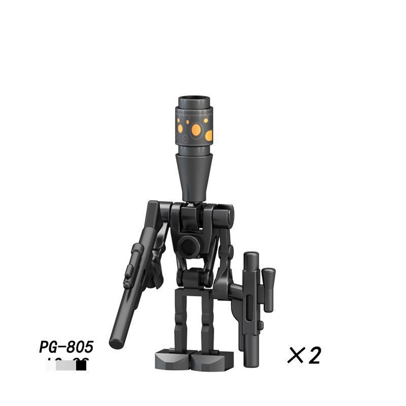 Sci-Fi Filmreihe Baustein-Figur Zusammenbauspielzeug