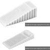 Safety Silicone Door Stopper Wedge Anti-Collision Door Holder for Sliding Swinging Doors and Windproof Security Hardware Home