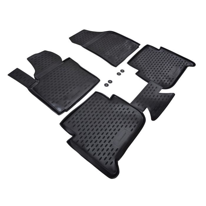 J&J AUTOMOTIVE | Exclusive 3D Rubber Floor Mats For Volkswagen Touran 1 2003-2015