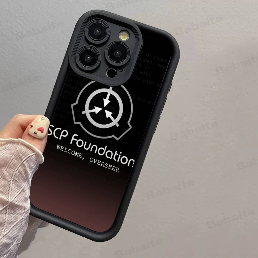

Popular Sci-Fi Foundation Scp F-Foundation Phone Case For IPhone 17 16 15 14 13 Pro Max Plus 12 11 Cover iPhone 16 plus